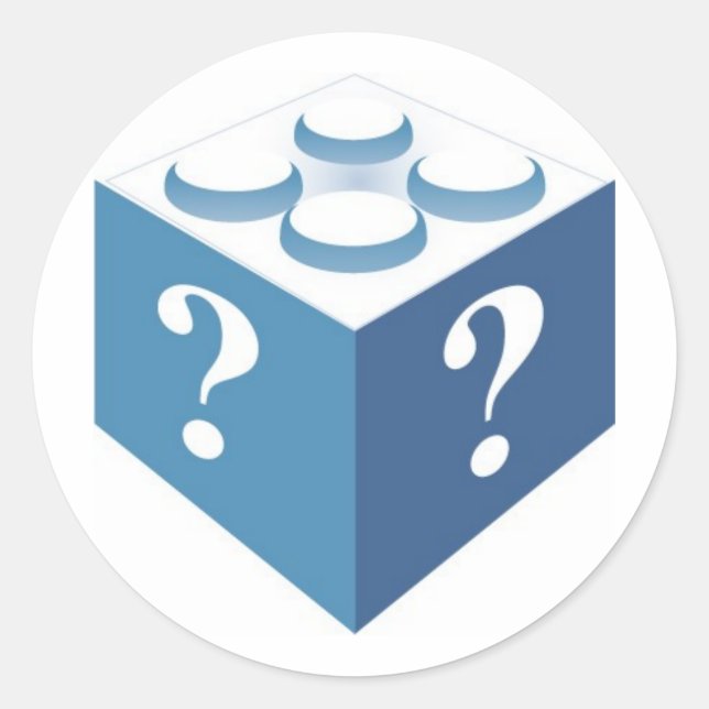 Adesivo Tijolo Azul (Frente)