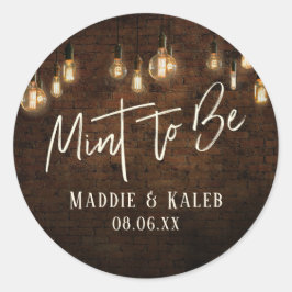 Adesivo Tijolos Industriais Luzes Vintage Edison Verde-Men