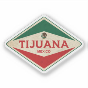 Adesivo Tijuana Mexico Vintage