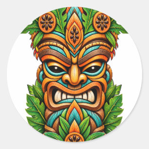 Adesivo Tiki Coroa de Palmeira Alta