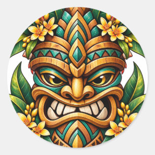 Adesivo Tiki Parrot Bloom