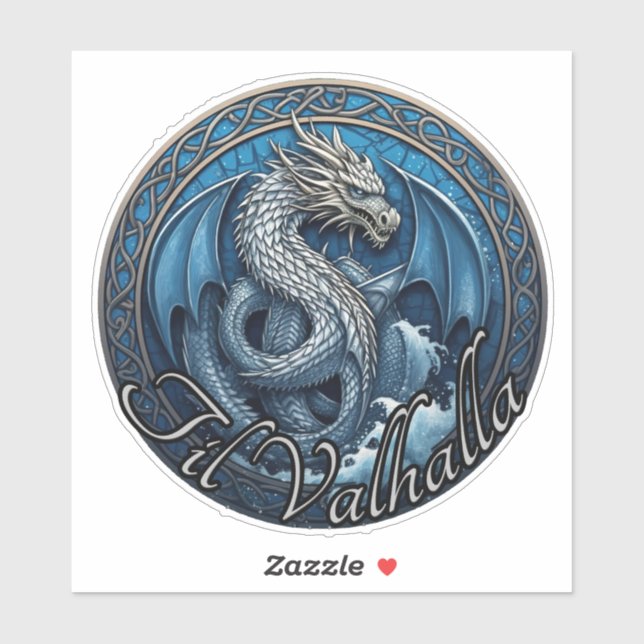 Adesivo Til Valhalla Vinyl Sticker (Folha)
