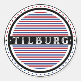 Adesivo Tilburg City Pride Emblem – Dutch Identity
