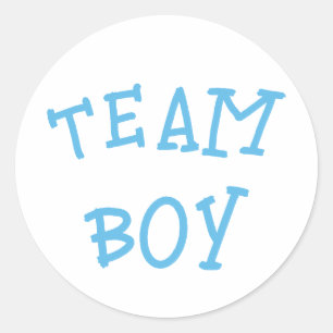 Adesivo Time Boy Gender Reveal Blue
