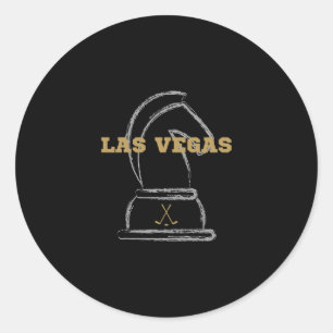 Adesivo Time Las Vegas Equipe de Hóquei no Gelo Novidade D