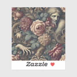 Adesivo Timedse - Travesseiro Floral Gótico