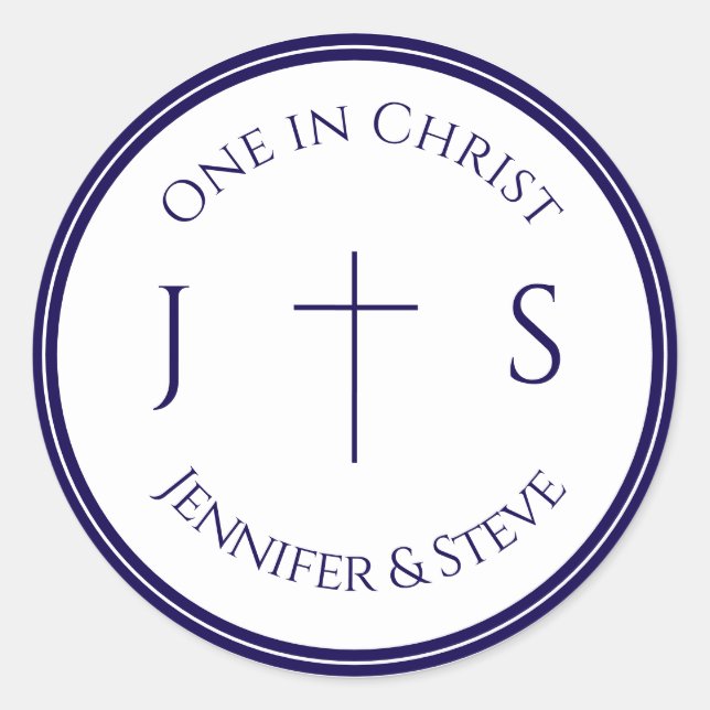 Adesivo Timeless Catholic Monogrammed (Frente)