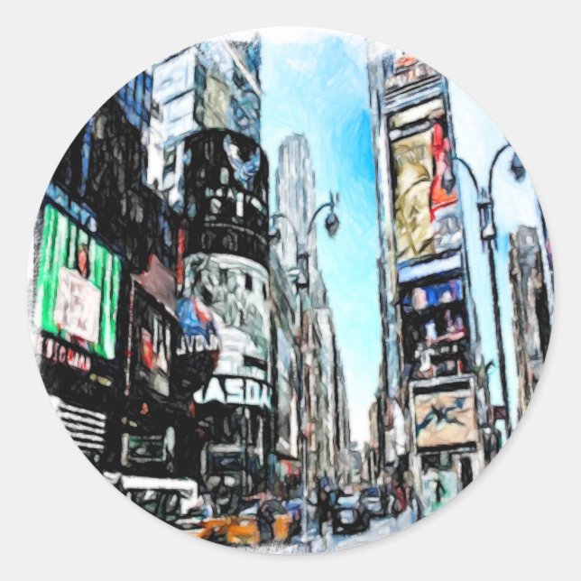 Adesivo Times Square (Frente)