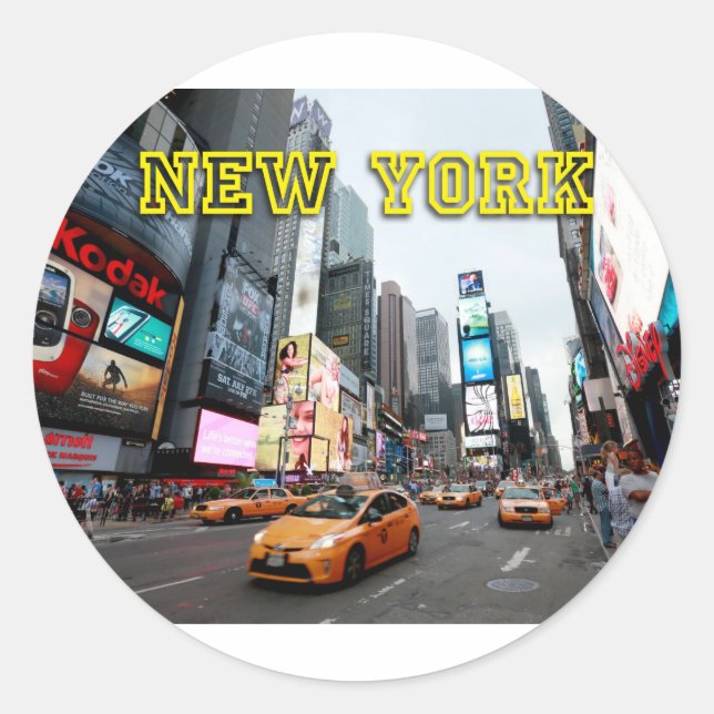 Adesivo Times Square Nova Iorque USA (Frente)