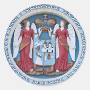 Adesivo timiso ortodoxo do estuque do símbolo da religiã