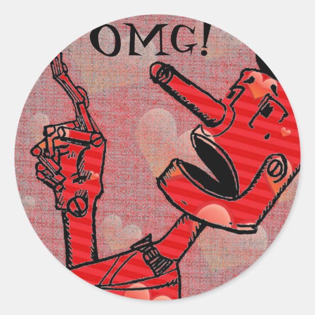 Adesivo Tin Man Sticker (Frente)