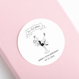 Adesivo Tini Bit Older Espresso Martini Aniversário