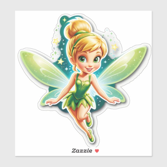 Adesivo Tinker Bell’s Dawn of Birthday Wishes (Folha)
