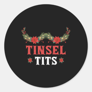 Adesivo Tinsel Jingle Ball Matching Family Xmas