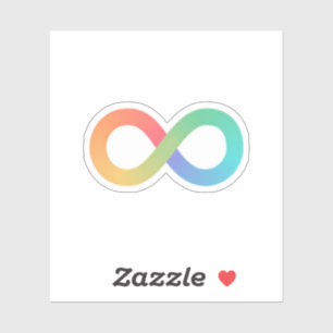 Adesivo Tiny Autism Infinity Symbol Sticker