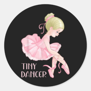 Adesivo Tiny Dancer Ballerina Balé Garota Dançando Criança