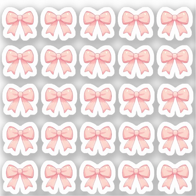 Adesivo Tiny latte blow bows planner (Frente)