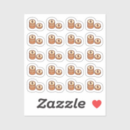 Adesivo Tiny latte coins planner