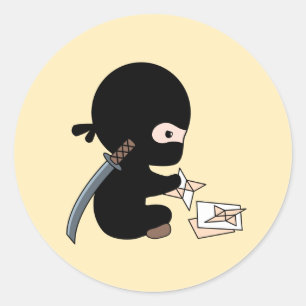 Adesivo Tiny Ninja - Fazer Origami - Jogando Estrela