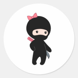 Adesivo Tiny Ninja Girl