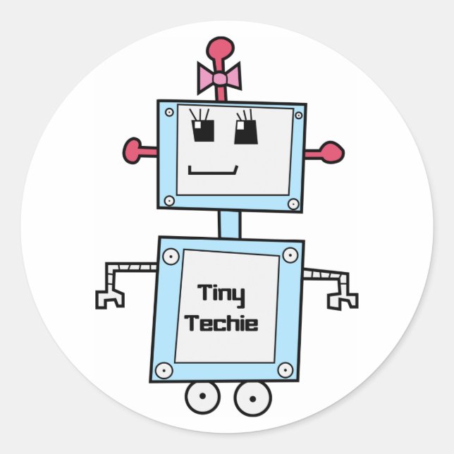 Adesivo TinyTechie Stickers (Frente)
