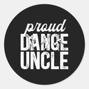 Adesivo Tio Dança Orgulhosa De Tio Dançarino