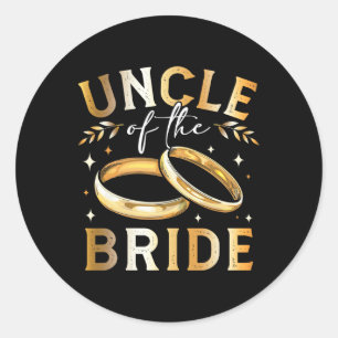 Adesivo Tio do Casamento Tio da Noiva e Engag