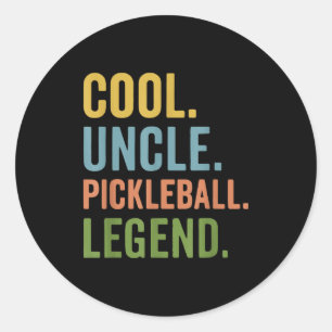Adesivo Tio legal lenda do pickleball