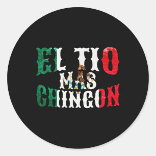Adesivo Tio Mas Chingon Mexicano Engraçado Tio padre espan