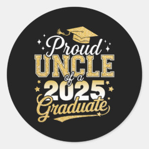 Adesivo Tio Orgulhoso De Um Cl De Gradua De Mais velho De 