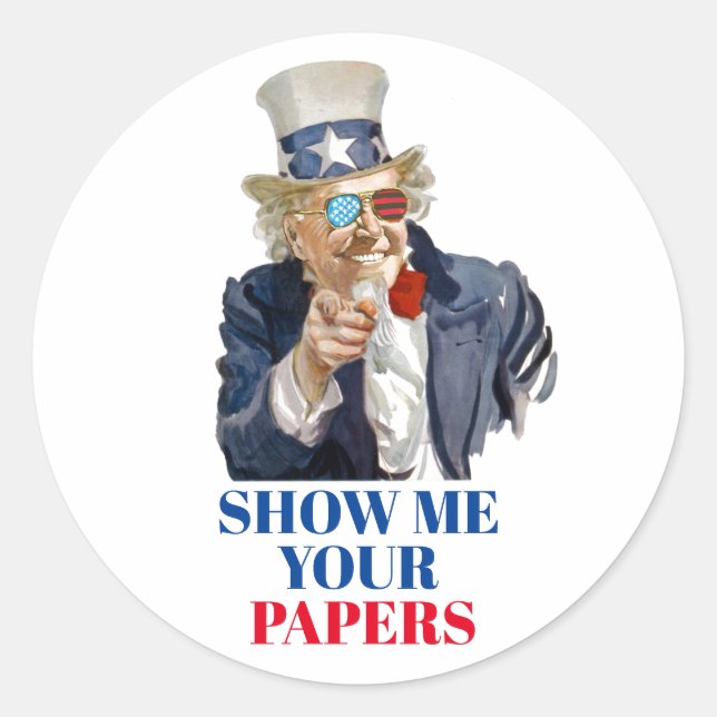 Adesivo Tio Scam (Frente)