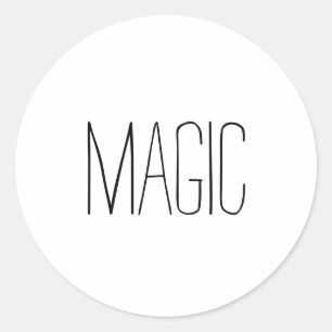 Adesivo Típica simples de preto branco magro Halloween