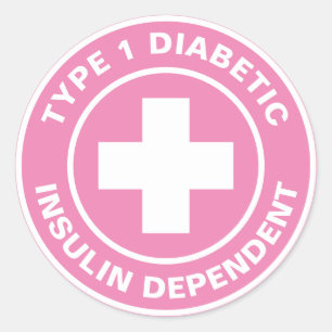 Adesivo Tipo 1 Diabetes Insulina dependente Diabetes Medic