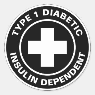Adesivo Tipo 1 Diabetes Insulina dependente Diabetes Medic