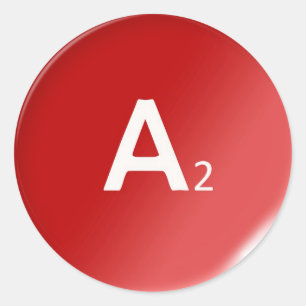 Adesivo tipo de sangue humano medicina da gota a2 do grupo