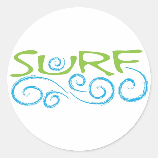 Adesivo Tipo de surf (Frente)