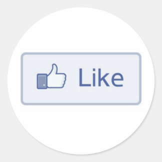 Adesivo Tipo Facebook