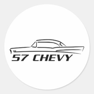 Adesivo Tipo Superior do Duro Chevy 1957