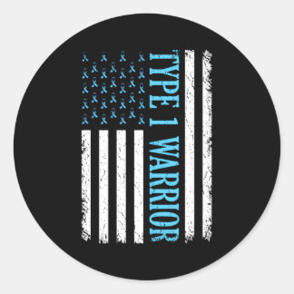 Adesivo Tipo Um Guerreiro Sensibilização Diabetes Diabétic