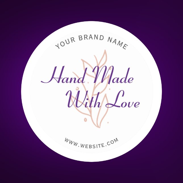 Adesivo Tipografia Moderna de Rótulo Feito à Mão (Criador carregado)