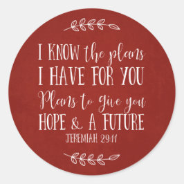 Adesivo Tipografia Versa da Bíblia Vermelha russa