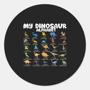 Adesivo Tipos De Dinossauros Meu Alfabeto De Dinossauros D