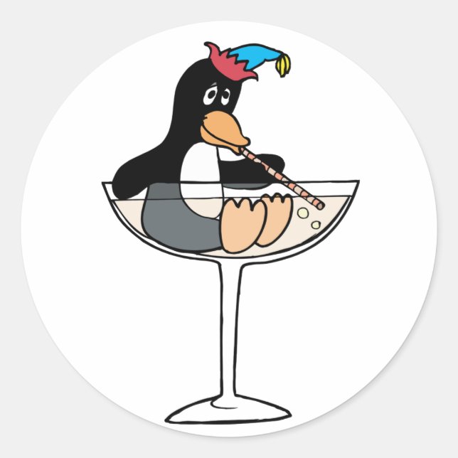 Adesivo Tipsy Penguin (Frente)