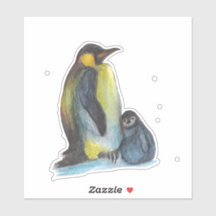 Adesivo Tiragem dos pinguins