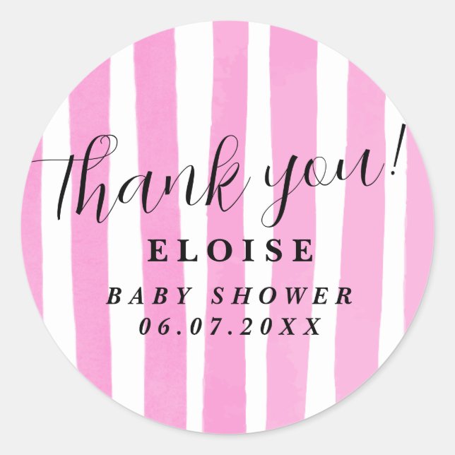 Adesivo Tiras de refrigerador d'água rosa moderna (Frente)