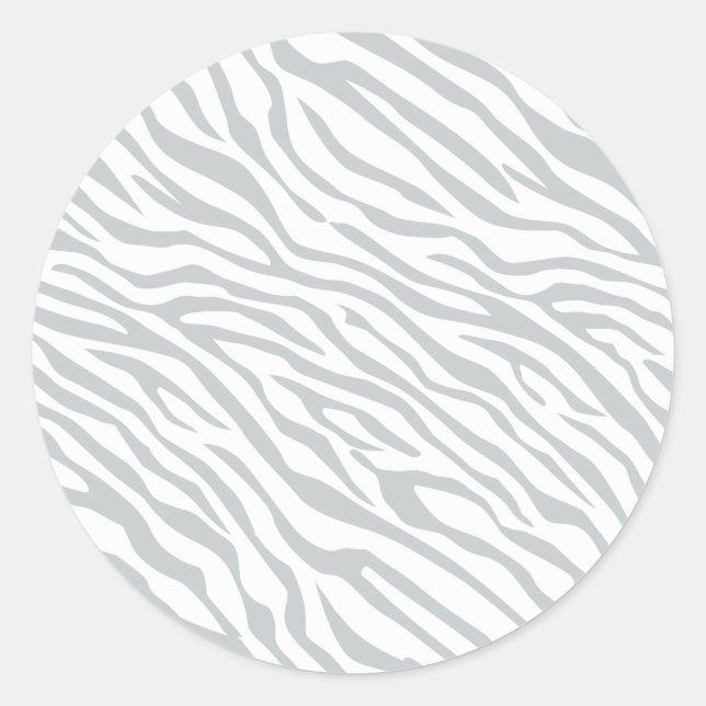 Adesivo Tiras de Zebra Mágica Clique para Personalizar a c (Frente)
