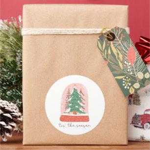 Adesivo Tis The Season Christmas Snow Globe Holiday