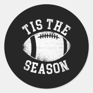 Adesivo Tis The Season Football