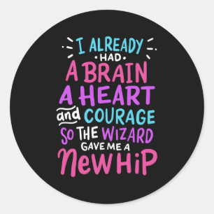 Adesivo Titanium Hip Replacation Surgery Humor New Hip