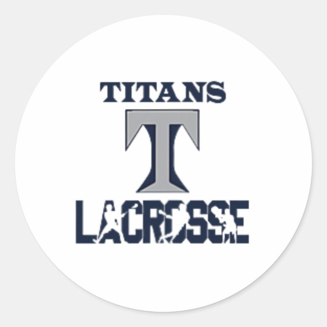 Adesivo Titans Lacrosse (Frente)